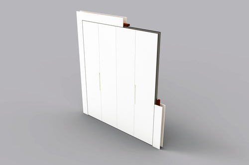 Closet Bi-Fold Quad <span>| 2 Folding Left & 2 Folding Right </span>