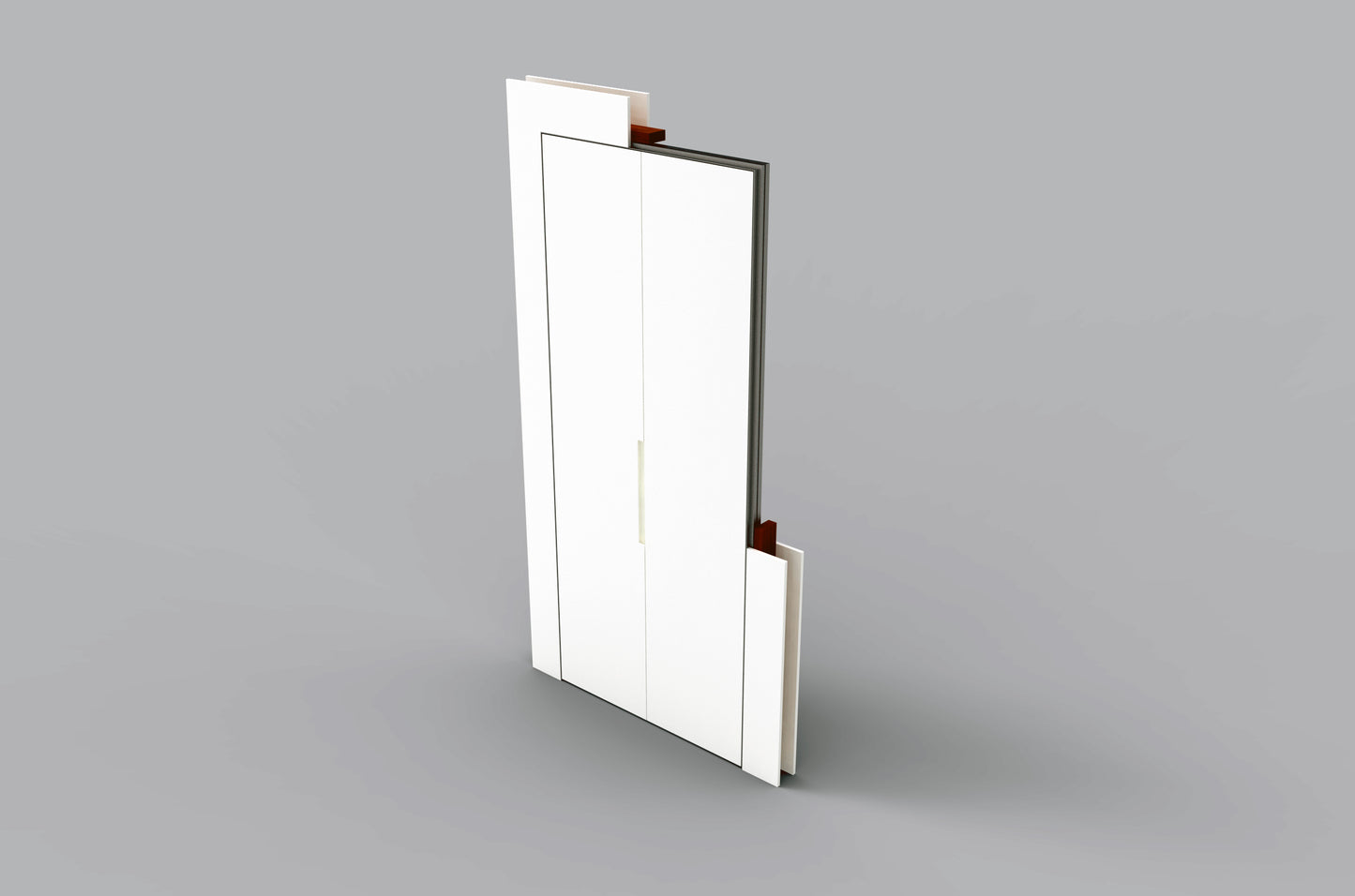 Closet Bi-Fold Double <span> 2 Folding Left</span>