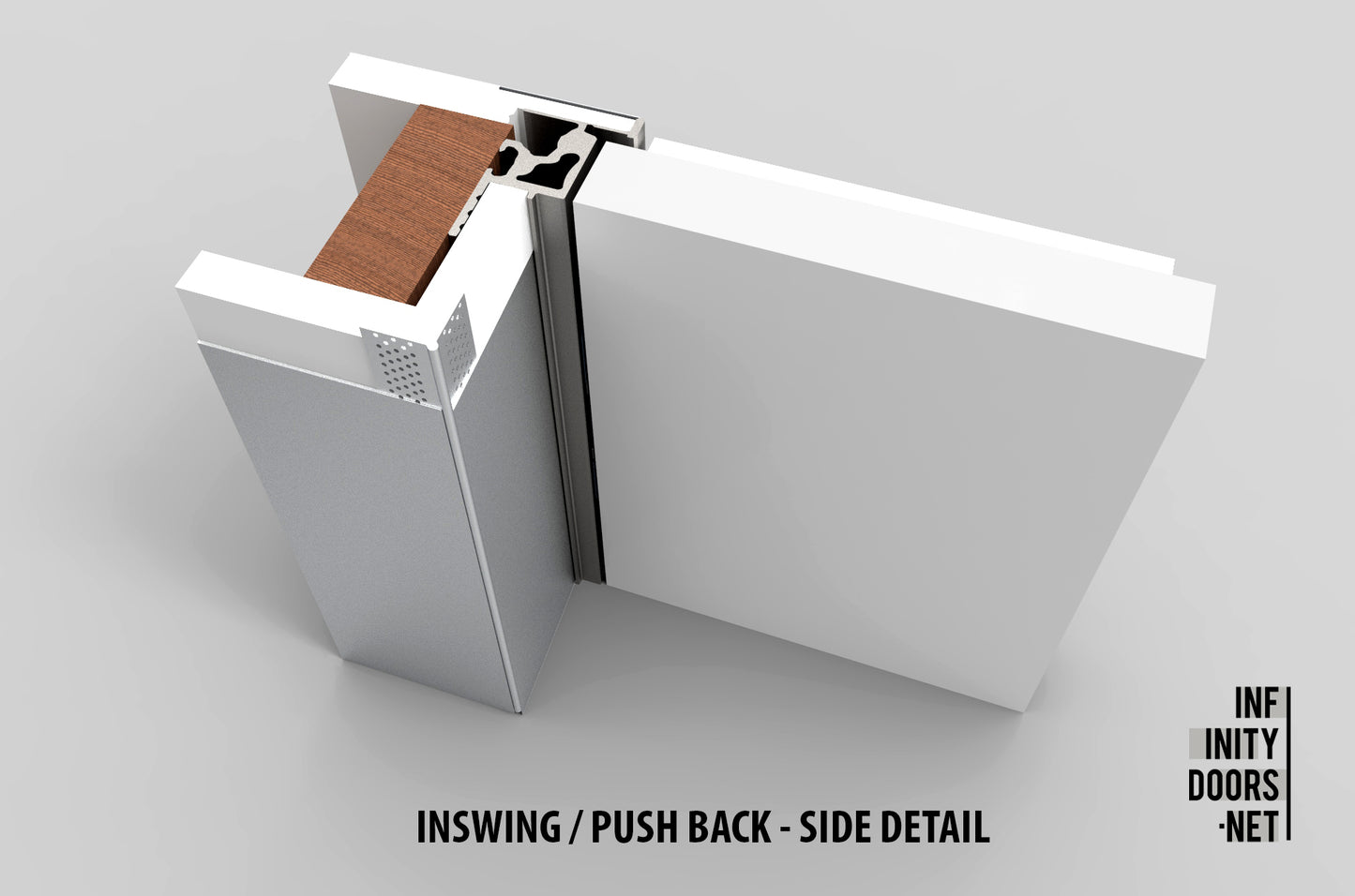Glass Flush Swing Doors
