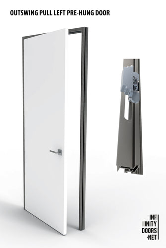 Outswing Single Pull left <span>Pre-Hung Door
