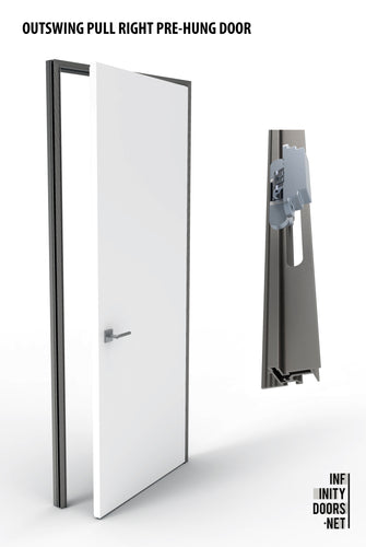 Outswing Single Pull Right <span> Pre-Hung Door </span>