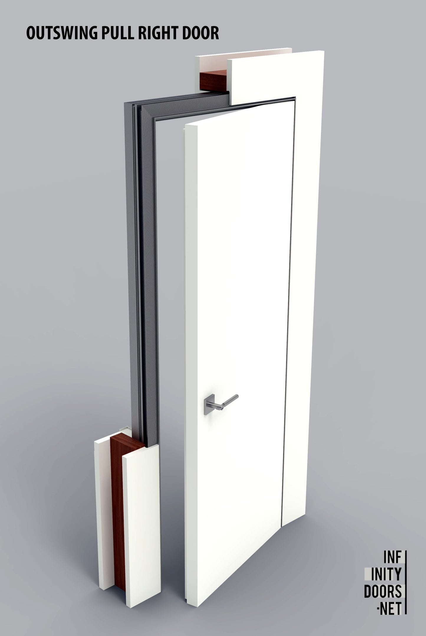 Outswing Pull Right Door