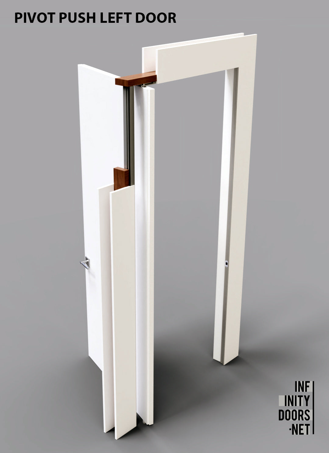 Pivot Inswing Push Left – Infinity Doors